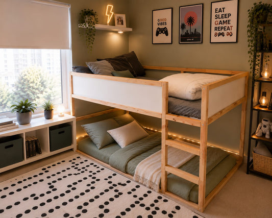 Wood Loft Bed
