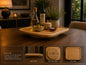 Rotating Wooden Serving Tray